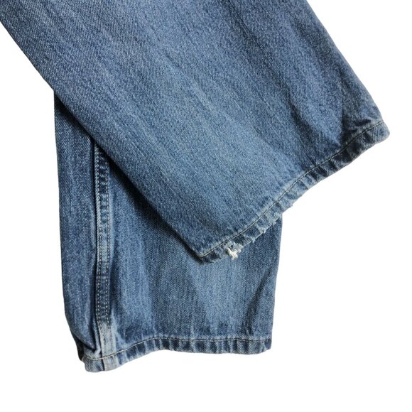 Old Navy Women's Bootcut Jeans Sz 4 Short (28 X 28.5) Low Waist All Cotton Blue - Picture 10 of 11